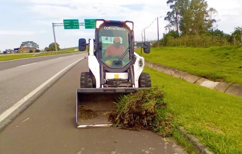 CCR ViaCosteira informa cronograma semanal de obras na BR-101 Sul/SC