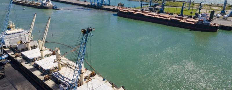 Porto de Imbituba atinge mais de 3,6 milhões de toneladas em operações de cargas