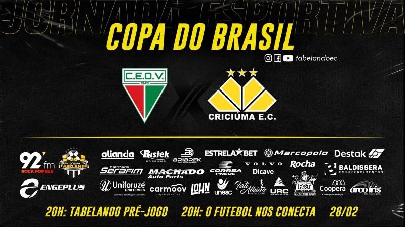 Ao vivo: O Futebol nos Conecta com Operário VG e Criciúma