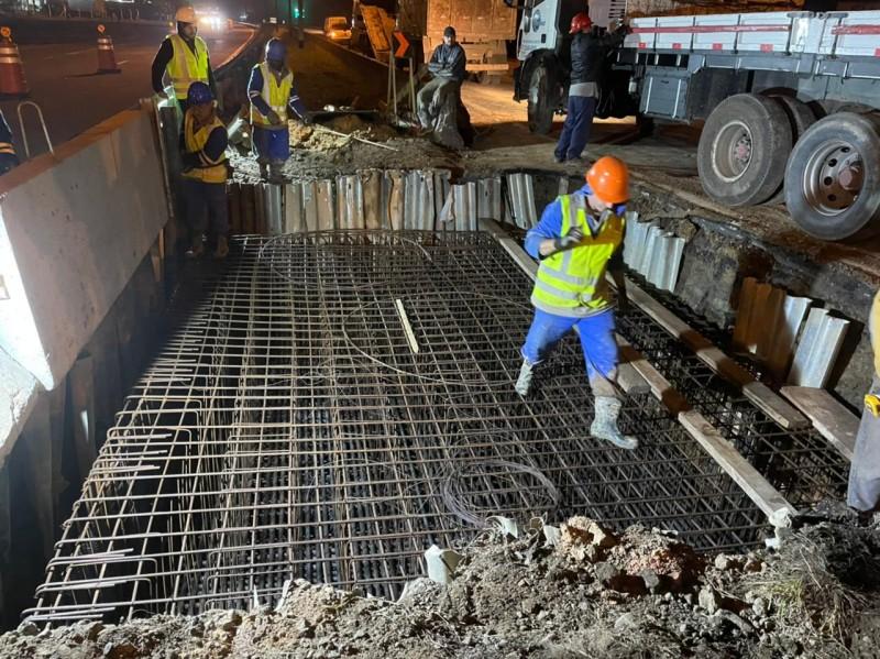 BR-101: trânsito terá bloqueio parcial em Itajaí por quatro noites