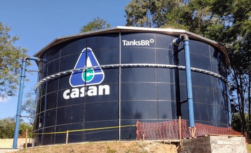 Casan implantará três novos reservatórios em Criciúma até outubro