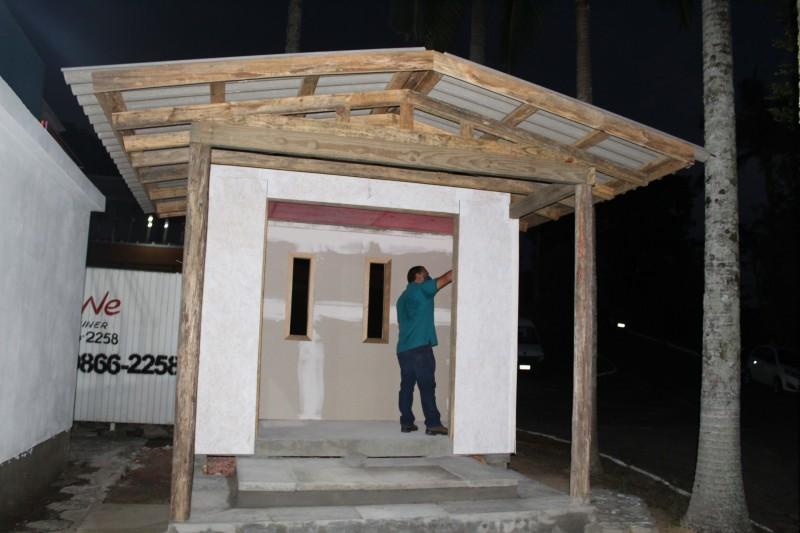 Alunos do curso de Mestre de Obras do Senai constroem protótipo de casa sustentável