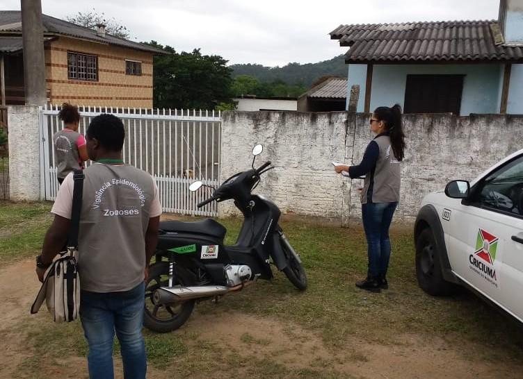 Agentes da Vigilância Epidemiológica intensificam visitas a residências no bairro Argentina
