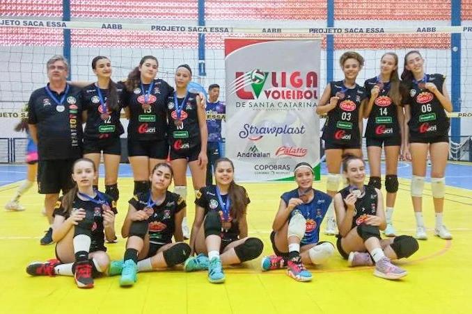 Vôlei de Forquilhinha conquista bons resultados em quatro competições de SC