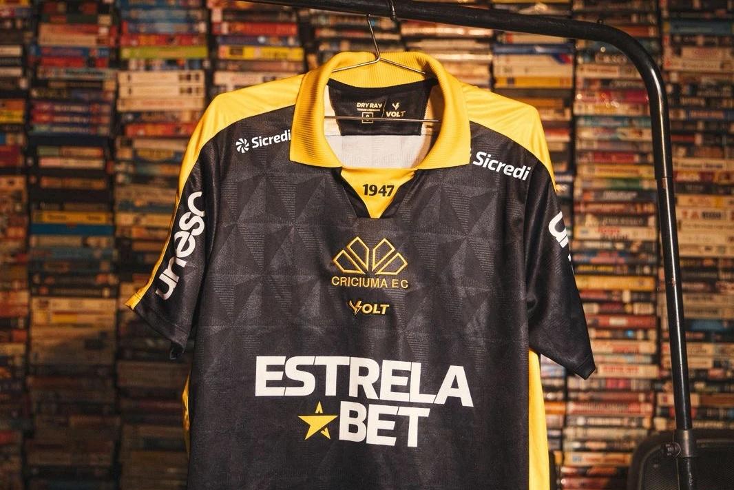 Tigre anos 90: Criciúma apresenta novo uniforme com referências urbanas e nostálgicas