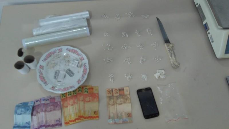 Três são presos por tráfico de drogas em Tubarão