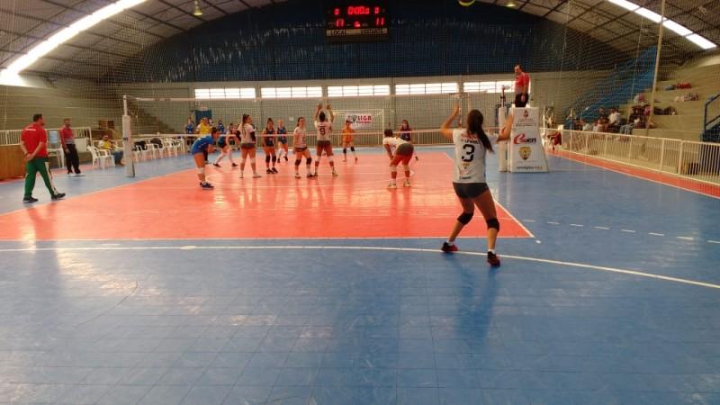 Vôlei de Forquilhinha conquista título da 1ª etapa da Liga SUB 20/2021