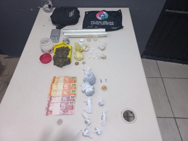 Polícia Militar prende homem em flagrante por tráfico de drogas no Renascer