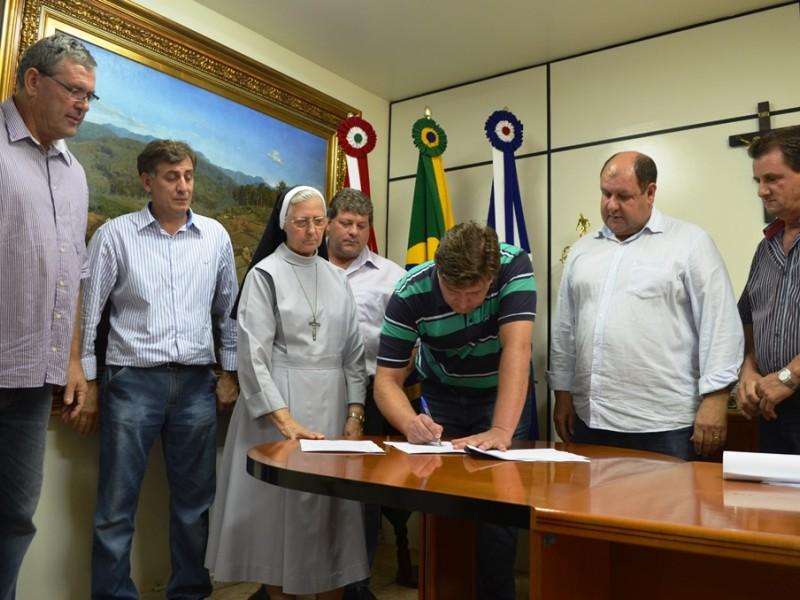Renovado convênio com Hospital São Marcos, em Nova Veneza