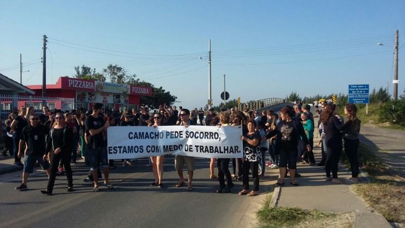 Moradores do Camacho pedem por mais segurança (vídeo)