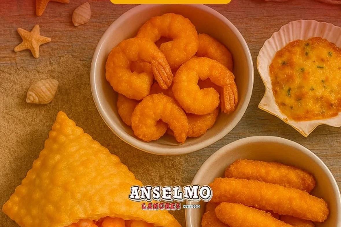 No Rincão, Anselmo Lanches conta com cardápio saboroso de frutos do mar