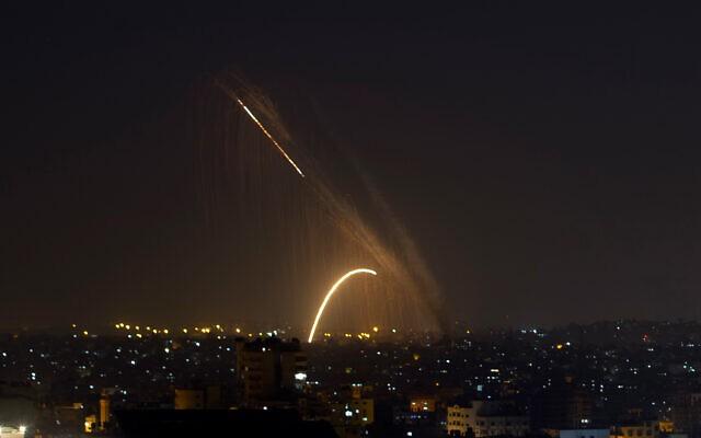 20 foguetes disparados contra Israel