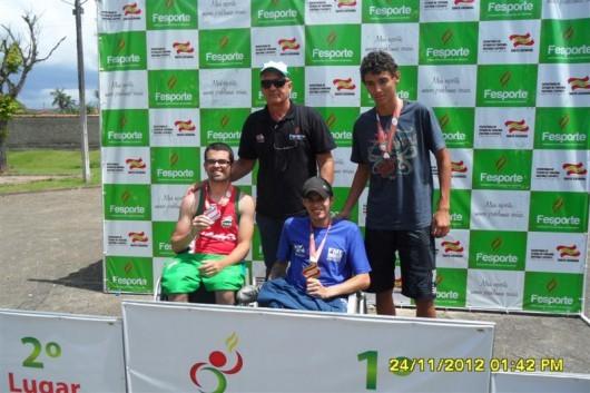 Felipe Santiago Gregorine ganha duas medalhas de prata no Parajasc