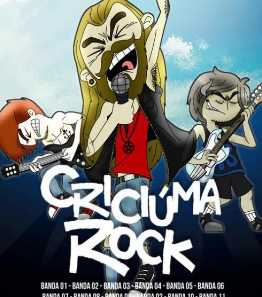 Festival Criciúma Rock já tem cartaz de divulgação