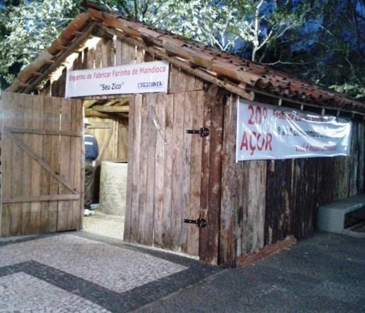 Em Içara, engenho de farinha faz parte da divulgação da 20º AÇOR 
