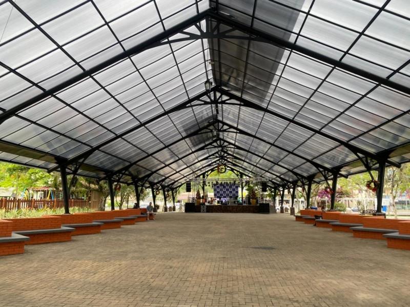 Siderópolis inaugura cobertura da Piazza Nova Belluno nesta segunda-feira