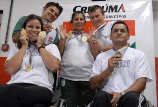  Criciúma na briga por medalhas nos Parajasc 