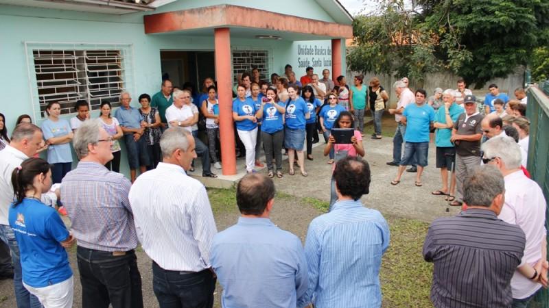 Unidade de Saúde da Santa Luzia com exames de eletrocardiograma