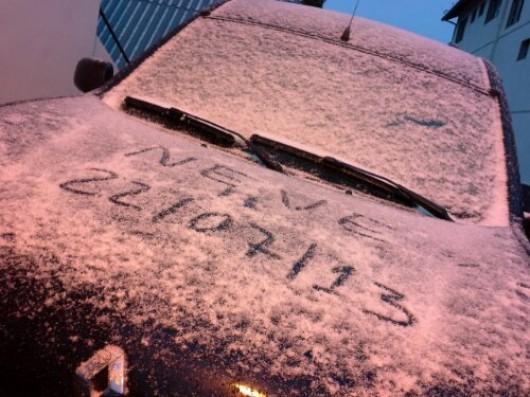 Acompanhe ao vivo a neve na Serra catarinense
