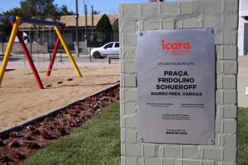 Içara: Após pandemia, bairro Presidente Vargas poderá contar com nova praça de recreação