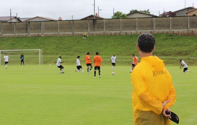 Em jogo-treino, Tigre vence time de atletas amadores da região