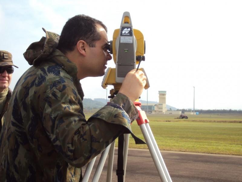 Levantamento topográfico é realizado no Aeroporto Regional de Jaguaruna 