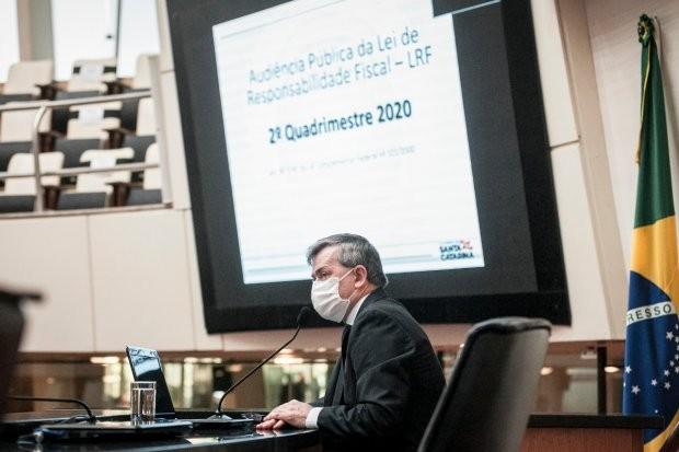 Governo do Estado apresenta relatório de gestão fiscal de janeiro a agosto de 2020