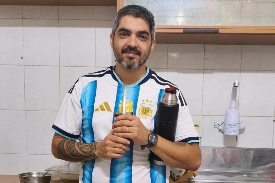 Argentino morador de Criciúma celebra classificação histórica à final da Copa do Mundo