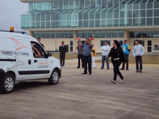 Fiscais de pátio do aeroporto de Jaguaruna passam por formação