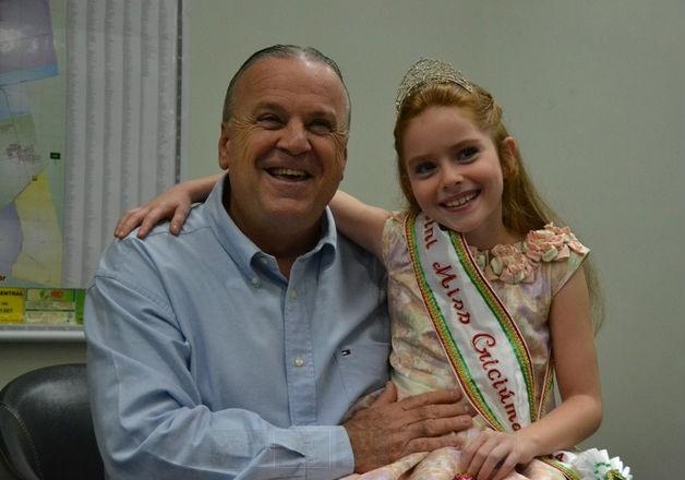 Amábile Comandolli, a Mini Miss Criciúma