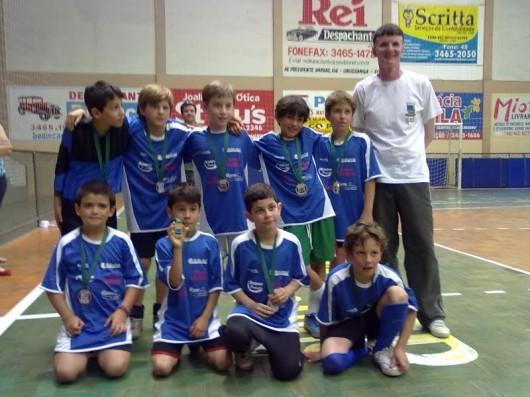 Campeões no futsal de base em Urussanga