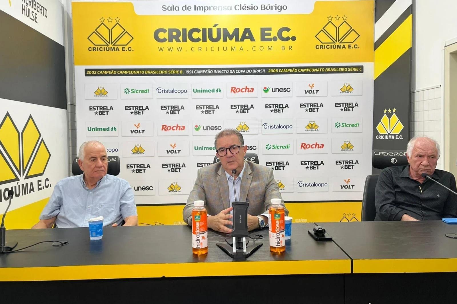 Criciúma estima perda de até 60% na arrecadação após queda para a Série B