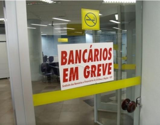 Greve dos bancários chega a 100% de adesão em Criciúma
