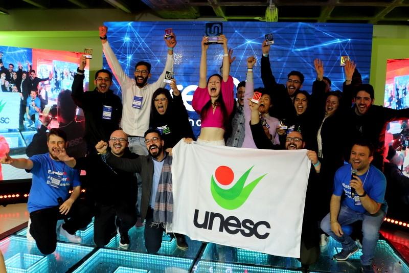 Unesc celebra título de Universidade mais empreendedora de Santa Catarina