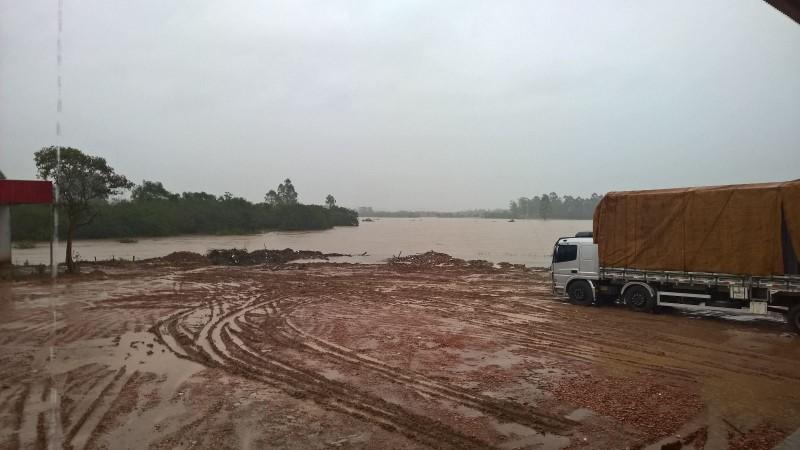 Leitor registra foto do Rio da Laje, em Sombrio
