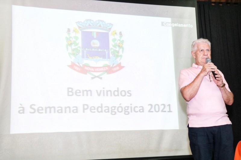 Volta às aulas: Nova Veneza inicia semana pedagógica