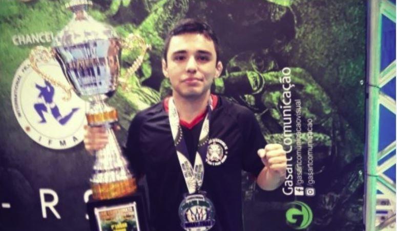 Urussanguense conquista vaga no Panamericano de Muay Thai