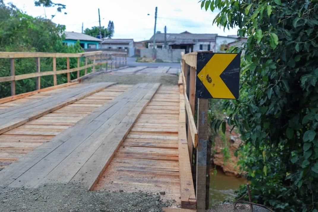 Criciúma: tráfego na ponte do bairro São Francisco é liberado após restauração