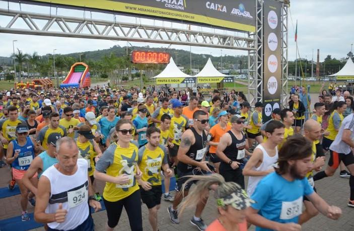 Junho dá largada com inscrições da 3ª Meia Maratona Caixa Criciúma