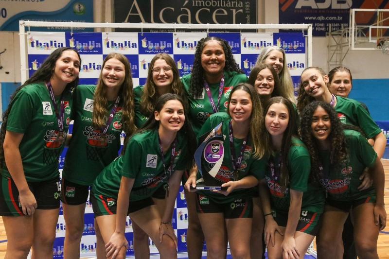 Basquete feminino do Mampituba/FME Criciúma/ SATC é terceiro no Brasileiro Interclubes Sub-20