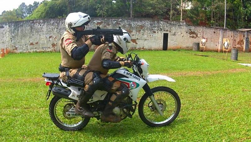 Policial Militar conclui curso de policiamento com emprego de motocicleta