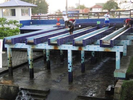 Chuveirão do Baln. Arroio Corrente recebe mutirão de limpeza