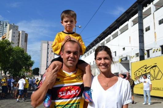 O calor da torcida tricolor