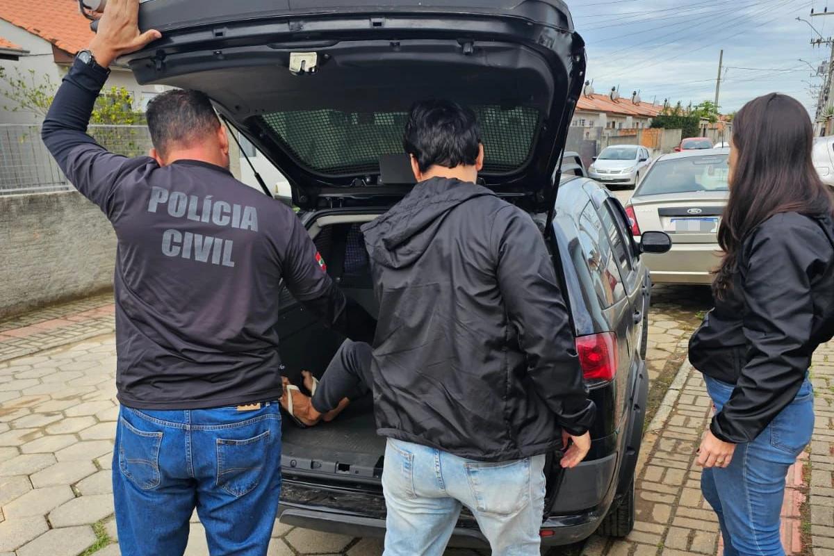 Foragido da Justiça por homicídio e roubo é preso em Içara