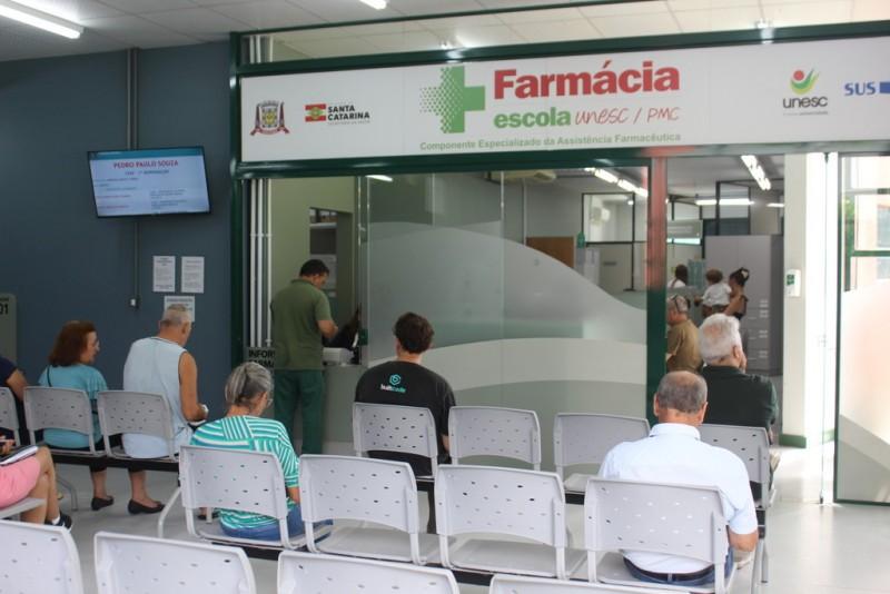Farmácia Escola Unesc/PMC realiza em torno de 400 atendimentos por dia