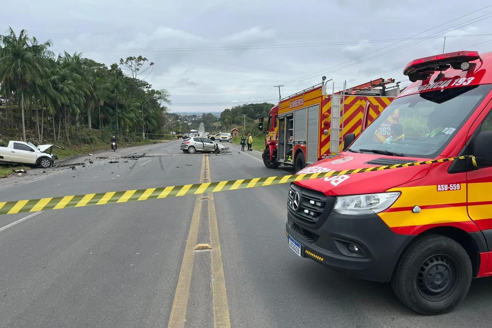 Acidente fatal mata motorista e deixa outro ferido em Cocal do Sul