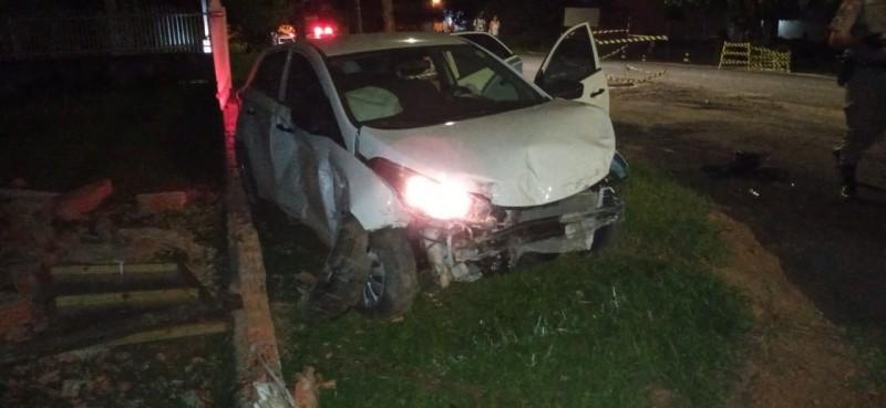 PM recupera veículo que havia sido roubado em supermercado