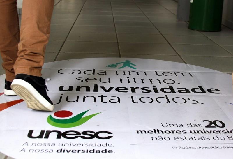 Unesc recebe estudantes para o início do ano letivo