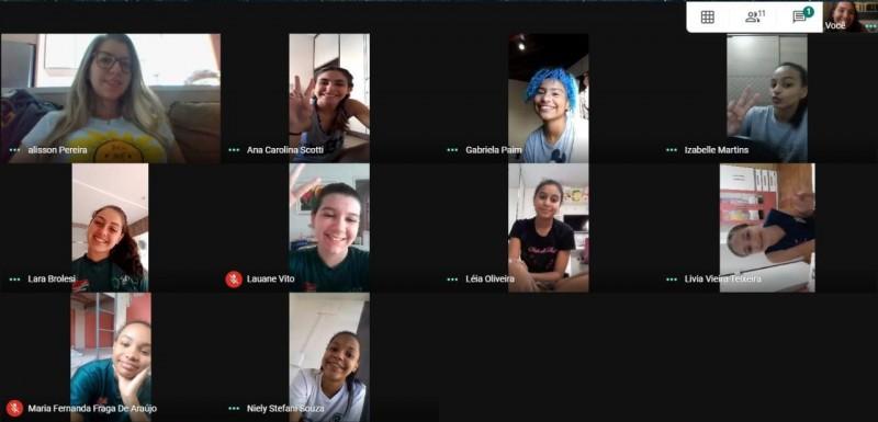 Basquete feminino de Criciúma participa de duelo online contra São José