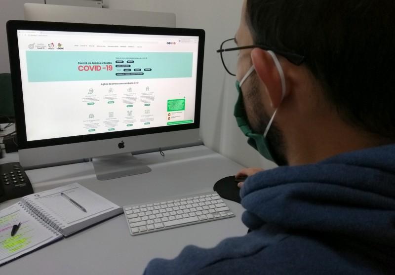 Unesc lança site sobre Covid-19 para colaborar com gestores de saúde e população 